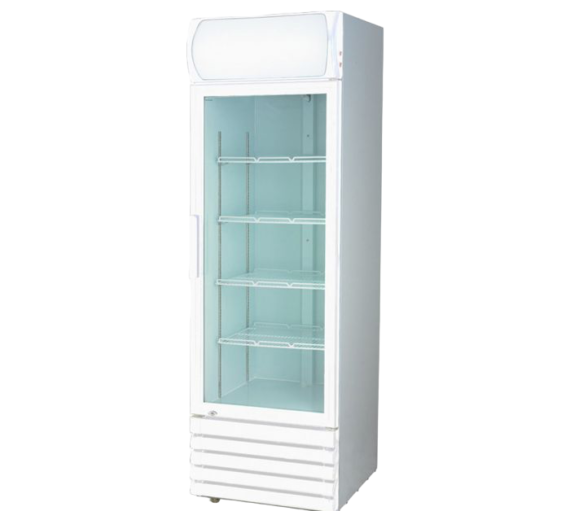 Thermaster 370L Single Glass Door Colourbond Upright Drink Fridge LG-370P