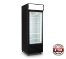 Thermaster 540L Single Glass Door Black Colourbond Upright Drink Fridge LG-540BP