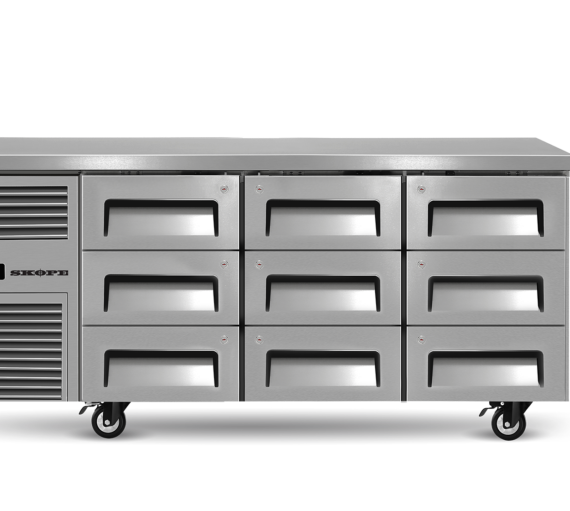 ReFlex 9 Drawer Underbench GN 1/1  Fridge