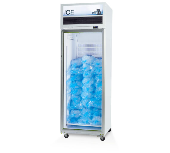 VF650X 1 Glass or Solid Door Top Mount Ice Freezer
