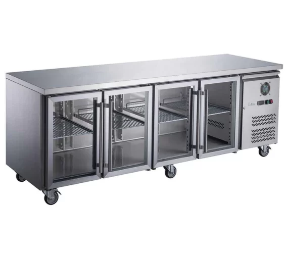 ReFlex 4 Glass Door Underbench GN 1/1 Compatible Fridge